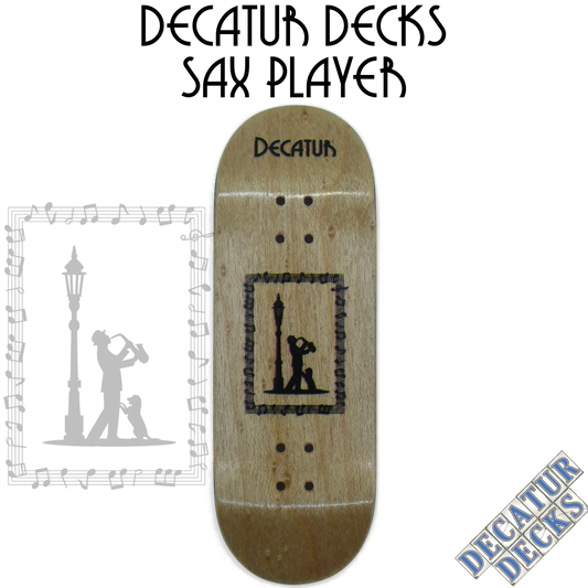 DECATUR DECKS - SAX PLAYER