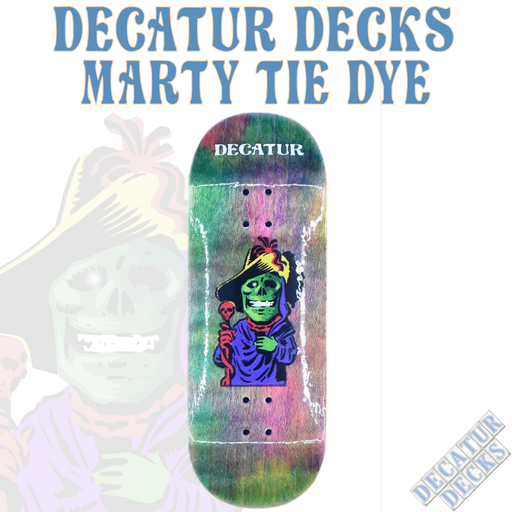 DECATUR DECKS - MARTY TIE DYE