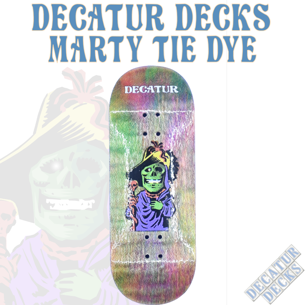 DECATUR DECKS - MARTY TIE DYE