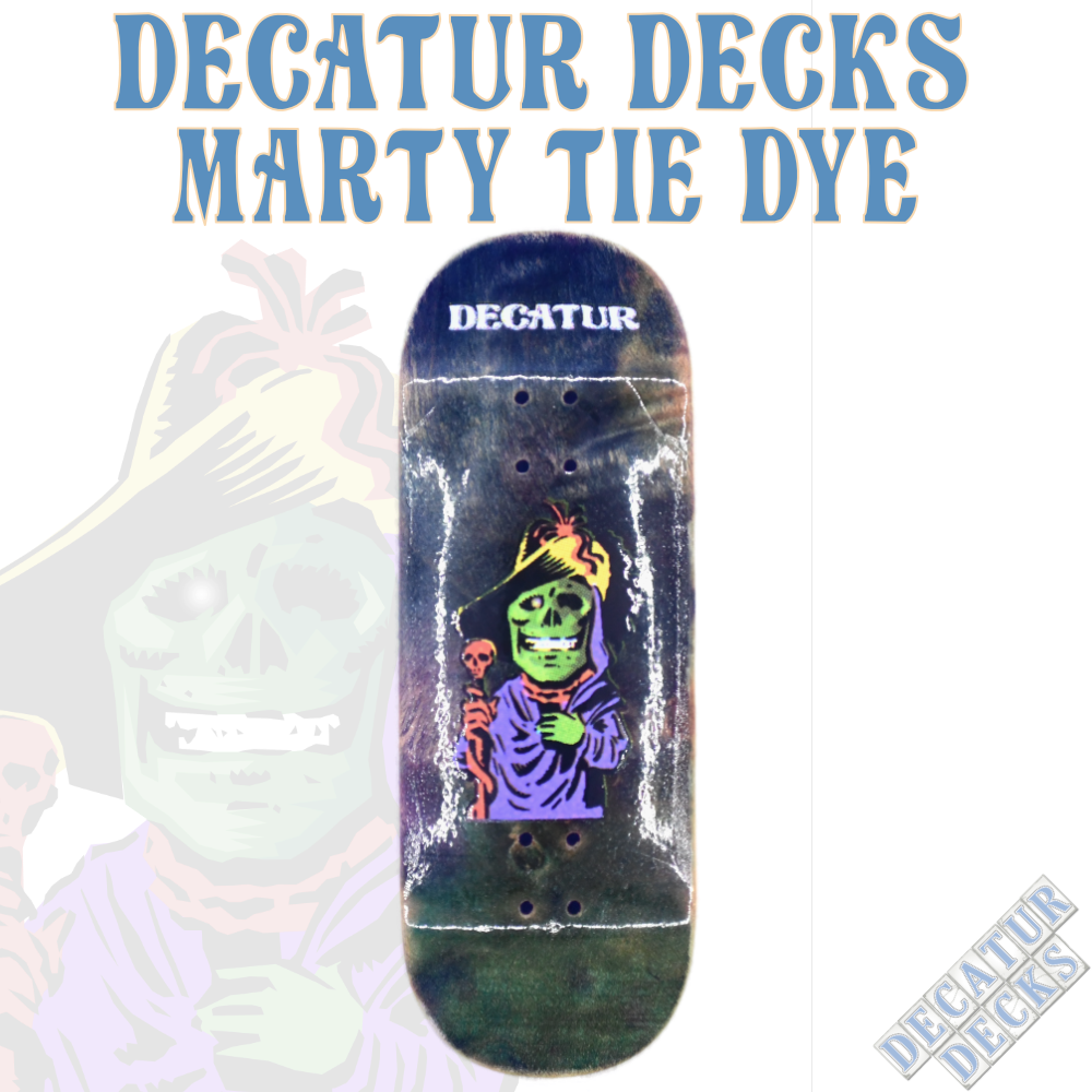 DECATUR DECKS - MARTY TIE DYE