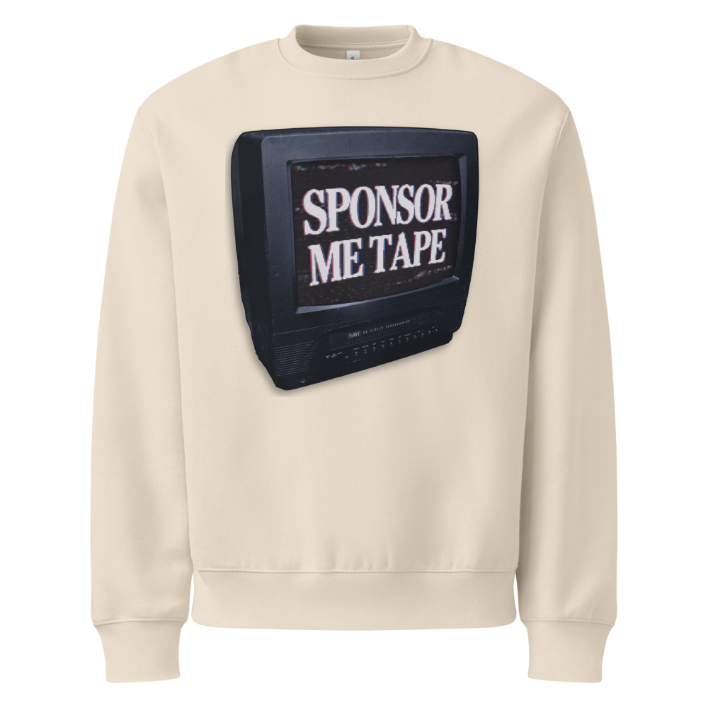 SMT TV Sweatshirt - Oversized Heavyweight