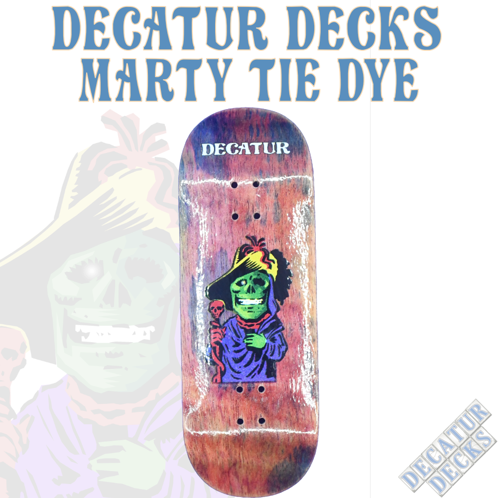 DECATUR DECKS - MARTY TIE DYE